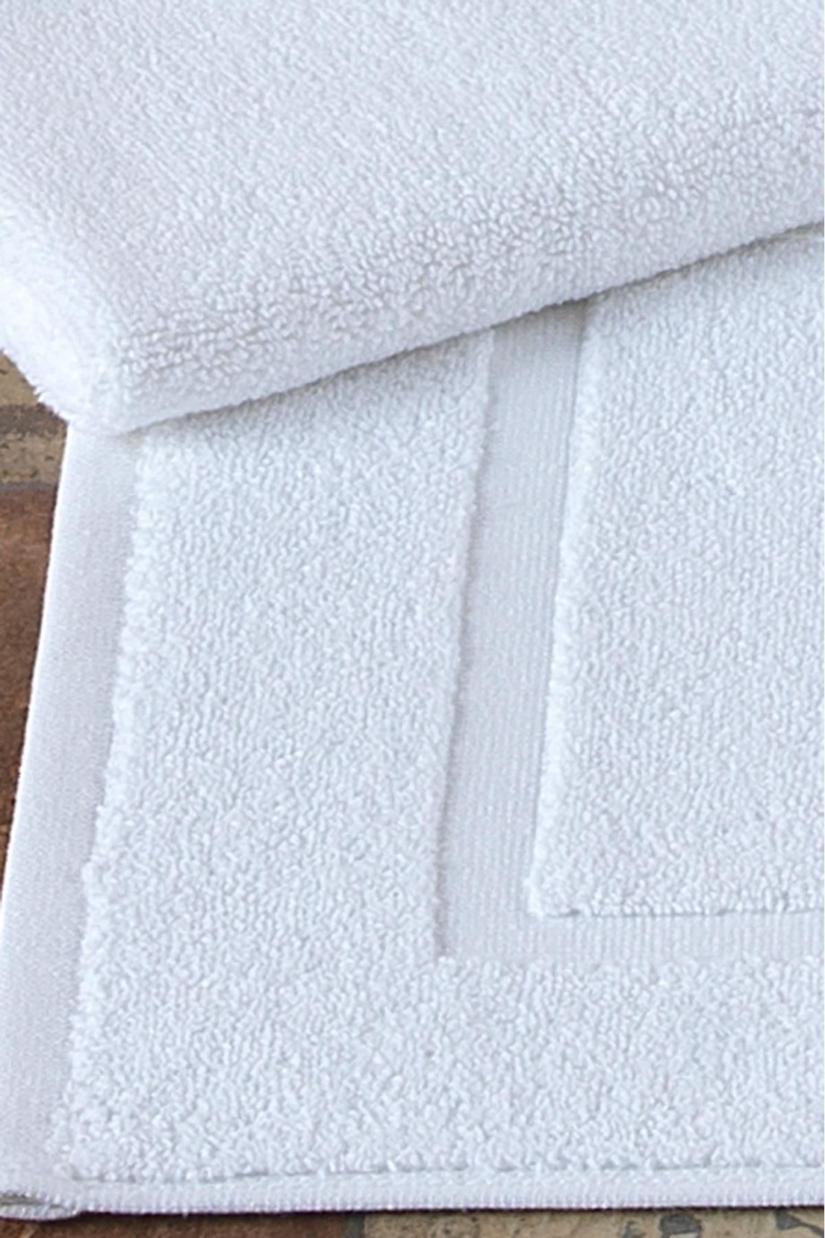 4 Adet Odelia Serisi Ayak Havlu 50x70 250gr Beyaz