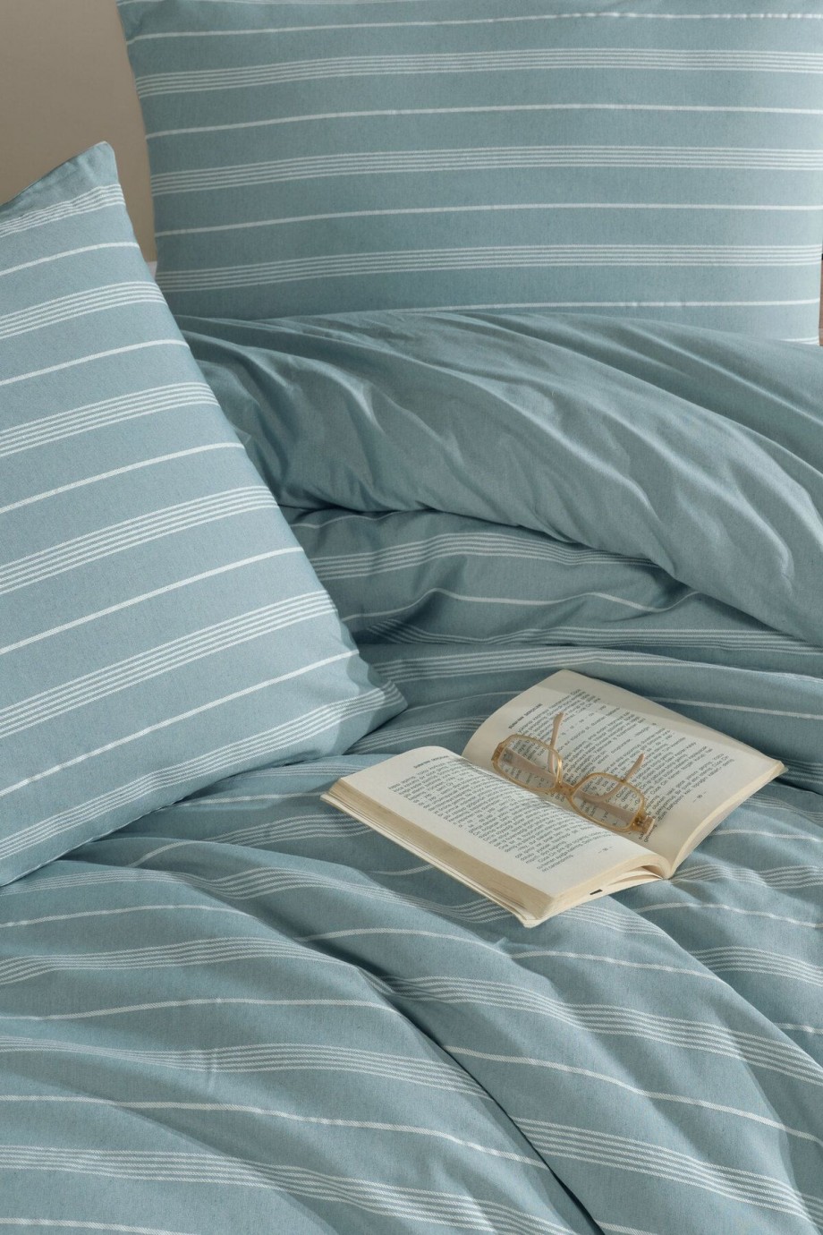 Stripe Saten (KİNG SİZE) Nevresim Takım