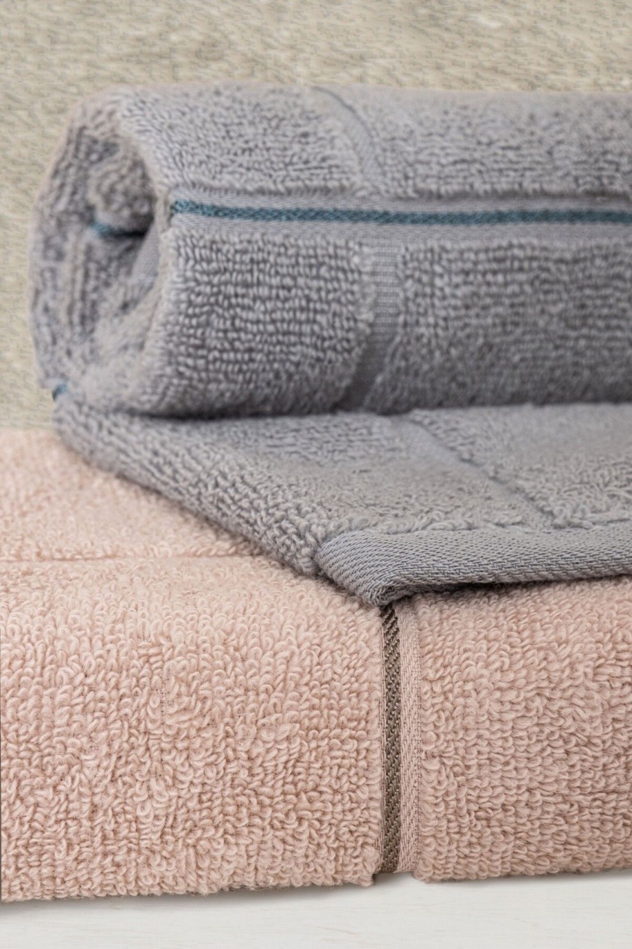 Voli Serisi Micro Cotton 30x50cm 3 Lü Havlu Seti